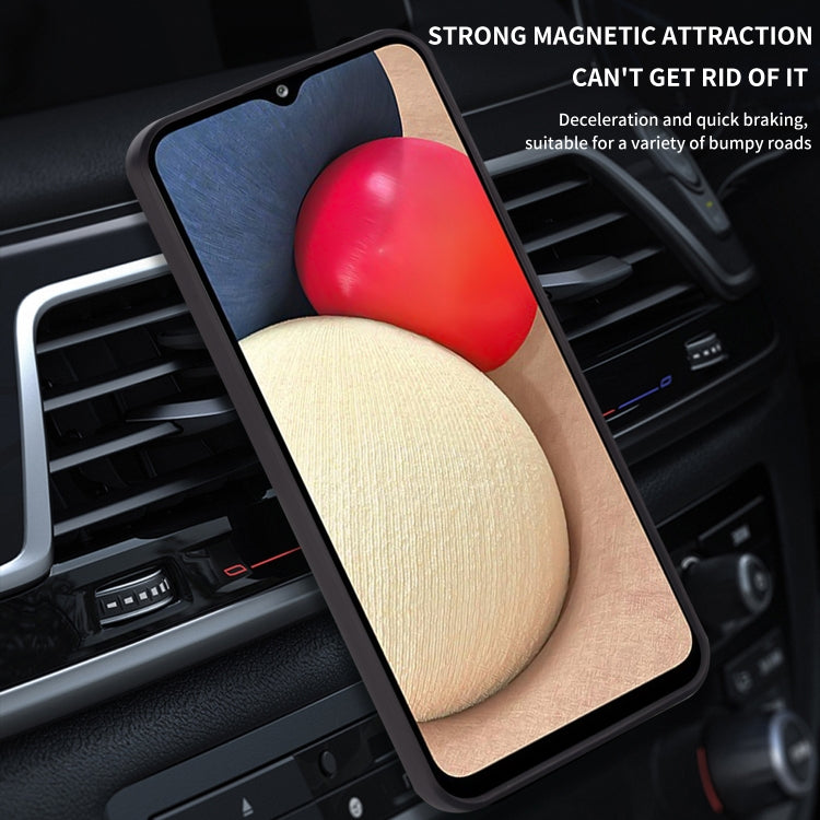 For Samsung Galaxy A03s Warrior Armor Sliding Camera Cover Design TPU + PC Shockproof Case with Ring Holder