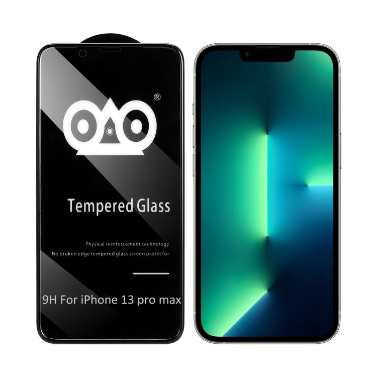 For iPhone 13 Pro Max Shockproof Anti-breaking Edge Airbag Tempered Glass Film