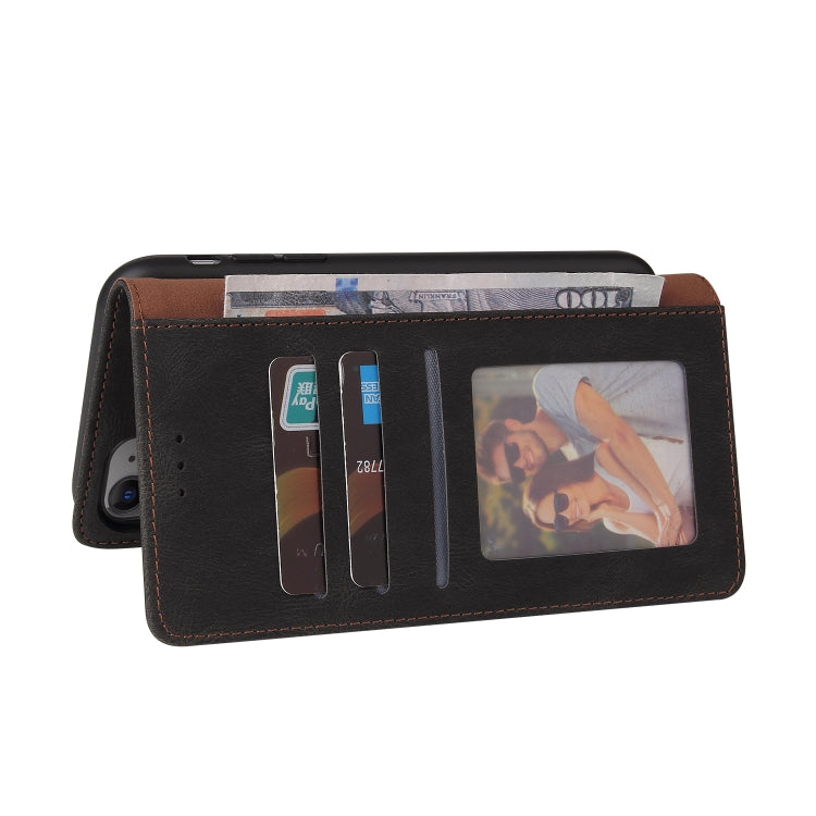 Simple Suction Closure Horizontal Flip Leather Case with Holder & Card Slot & Wallet For iPhone 11