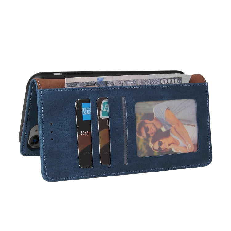 Simple Suction Closure Horizontal Flip Leather Case with Holder & Card Slot & Wallet For iPhone 11