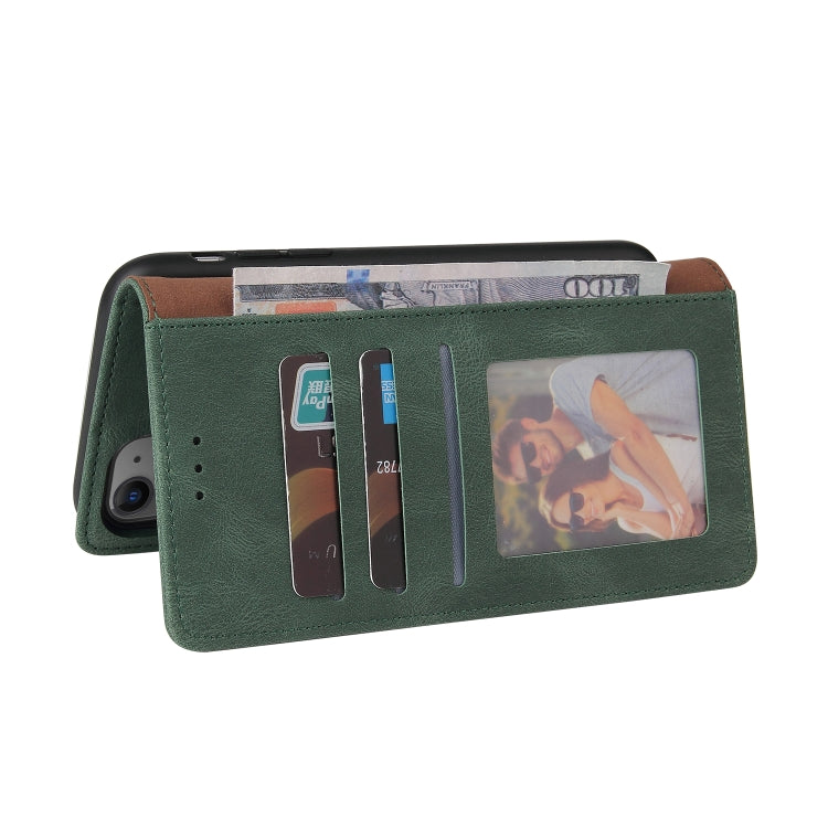 Simple Suction Closure Horizontal Flip Leather Case with Holder & Card Slot & Wallet For iPhone 11