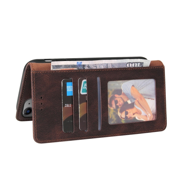 Simple Suction Closure Horizontal Flip Leather Case with Holder & Card Slot & Wallet For iPhone 11