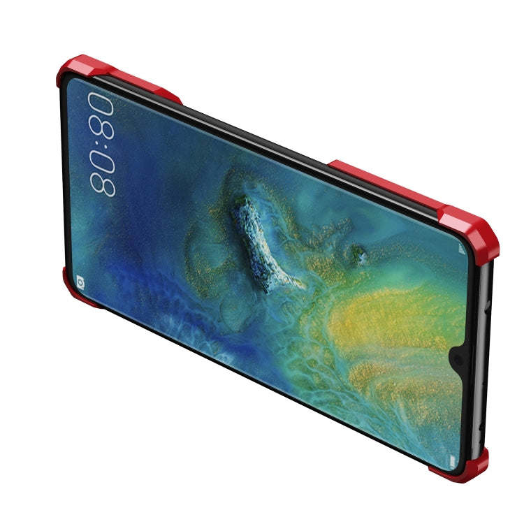 For Huawei Mate 20 Hero Series Anti-fall Wear-resistant Metal Protective Case with Bracket