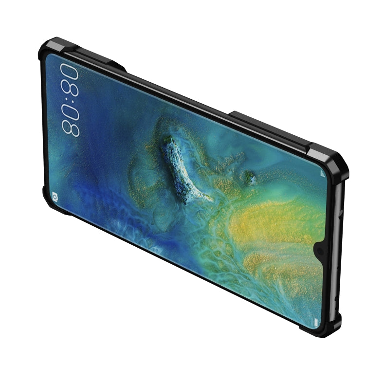For Huawei Mate 20 Hero Series Anti-fall Wear-resistant Metal Protective Case with Bracket