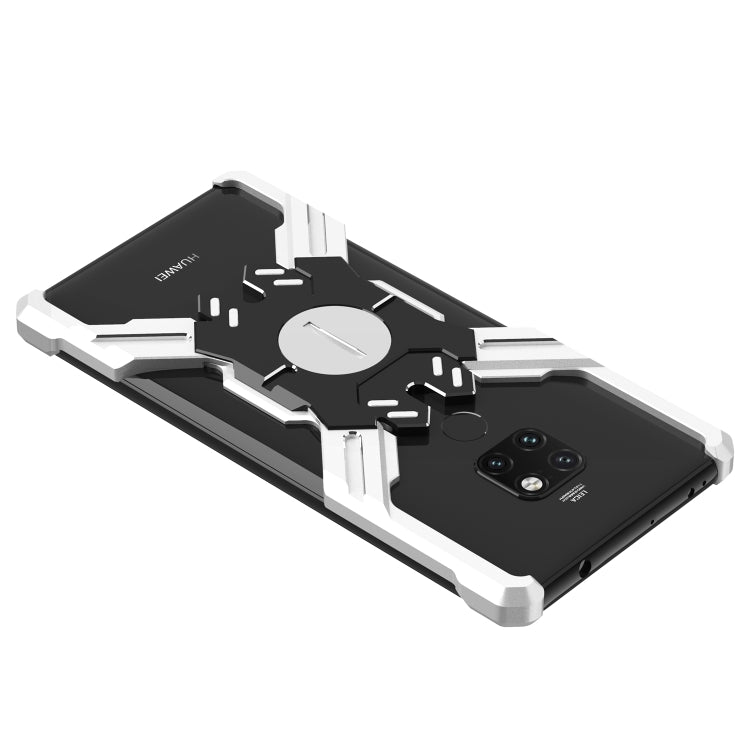 For Huawei Mate 20 Hero Series Anti-fall Wear-resistant Metal Protective Case with Bracket