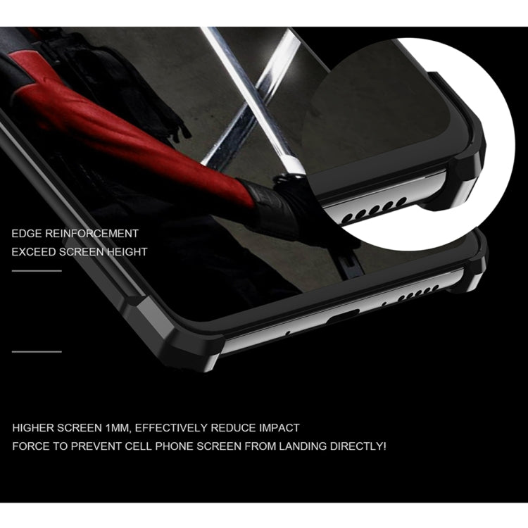 For Huawei Mate 20 Hero Series Anti-fall Wear-resistant Metal Protective Case with Bracket