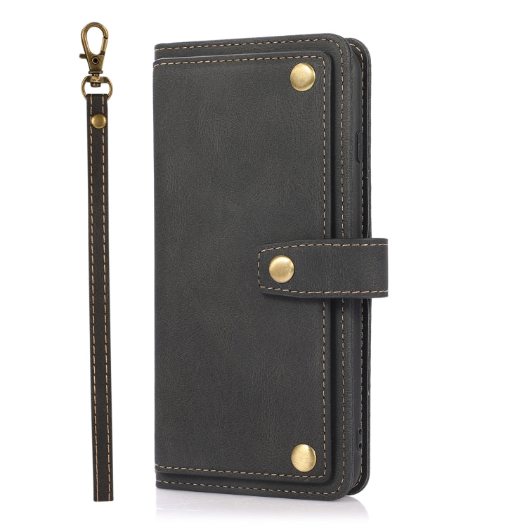PU + TPU Horizontal Flip Leather Case with Holder & Card Slot & Wallet & Lanyard For iPhone 8 Plus & 7 Plus