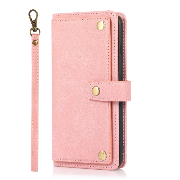 PU + TPU Horizontal Flip Leather Case with Holder & Card Slot & Wallet & Lanyard For iPhone 8 Plus & 7 Plus