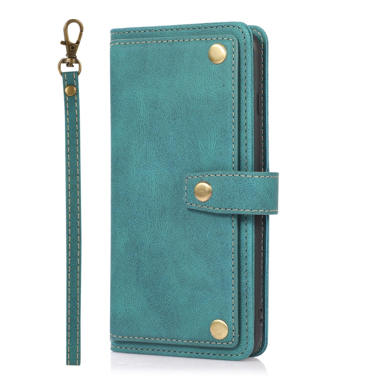 PU + TPU Horizontal Flip Leather Case with Holder & Card Slot & Wallet & Lanyard For iPhone 8 Plus & 7 Plus