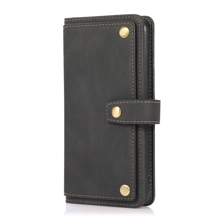 For iPhone XS Max PU + TPU Horizontal Flip Leather Case with Holder & Card Slot & Wallet & Lanyard