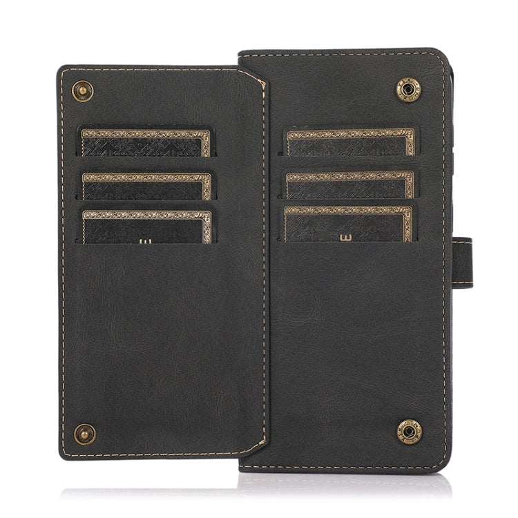 For iPhone XS Max PU + TPU Horizontal Flip Leather Case with Holder & Card Slot & Wallet & Lanyard