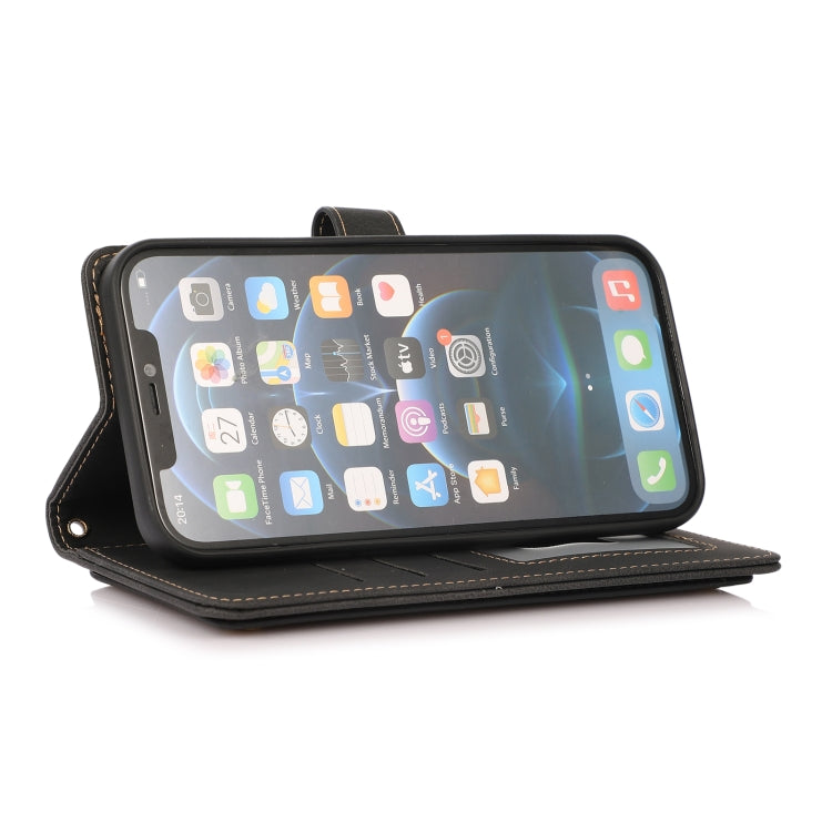 For iPhone 12 mini PU + TPU Horizontal Flip Leather Case with Holder & Card Slot & Wallet & Lanyard