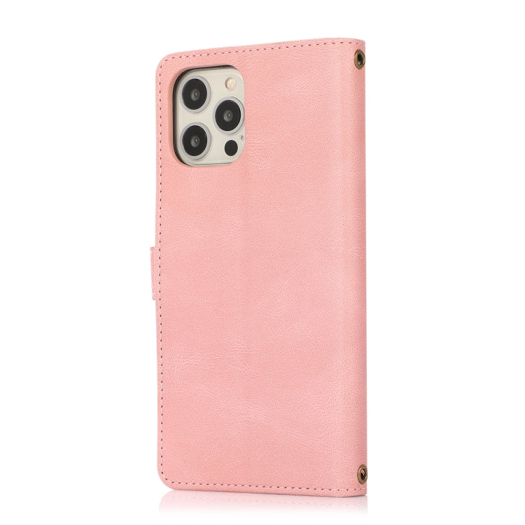 For iPhone 12 mini PU + TPU Horizontal Flip Leather Case with Holder & Card Slot & Wallet & Lanyard