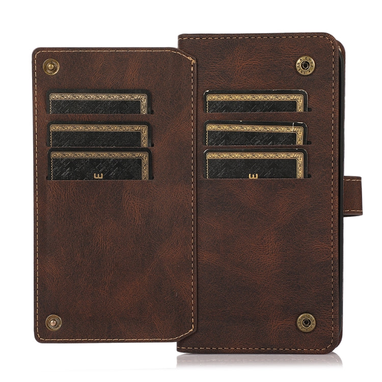 For iPhone 13 mini PU + TPU Horizontal Flip Leather Case with Holder & Card Slot & Wallet & Lanyard