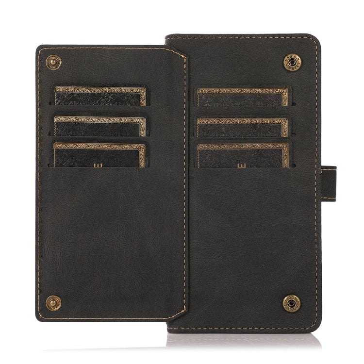 For iPhone 13 PU + TPU Horizontal Flip Leather Case with Holder & Card Slot & Wallet & Lanyard