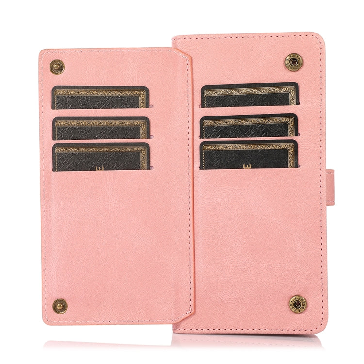 For iPhone 13 Pro PU + TPU Horizontal Flip Leather Case with Holder & Card Slot & Wallet & Lanyard