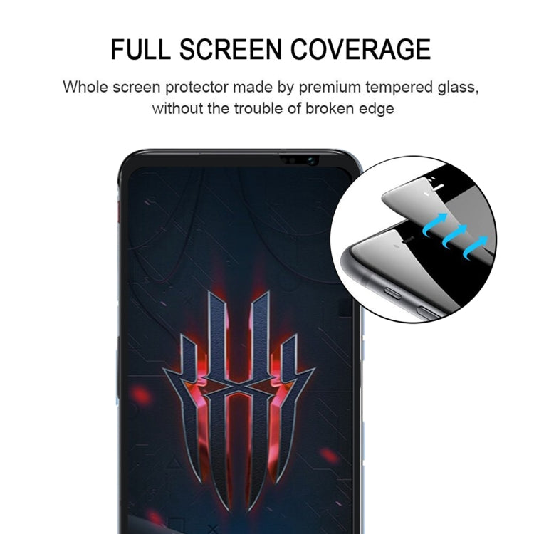 For ZTE nubia Red Magic 6s / 6s Pro Full Glue Full Screen Tempered Glass Film