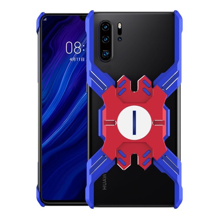 For Huawei P30 Hero Series Anti-fall Wear-resistant Metal Protective Case with Bracket