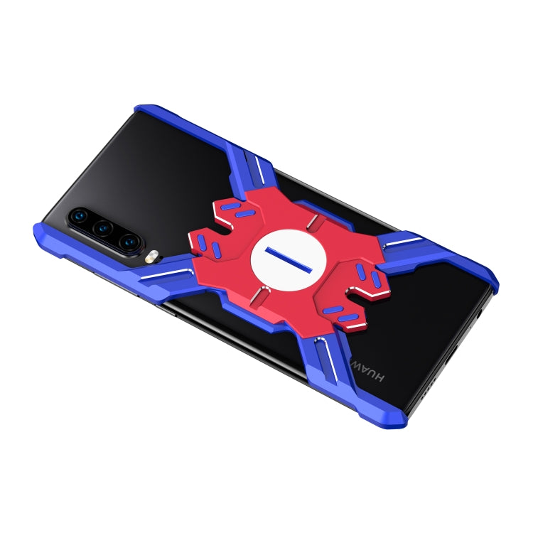 For Huawei P30 Hero Series Anti-fall Wear-resistant Metal Protective Case with Bracket