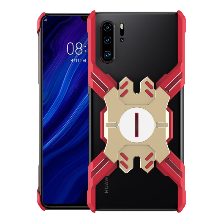 For Huawei P30 Hero Series Anti-fall Wear-resistant Metal Protective Case with Bracket