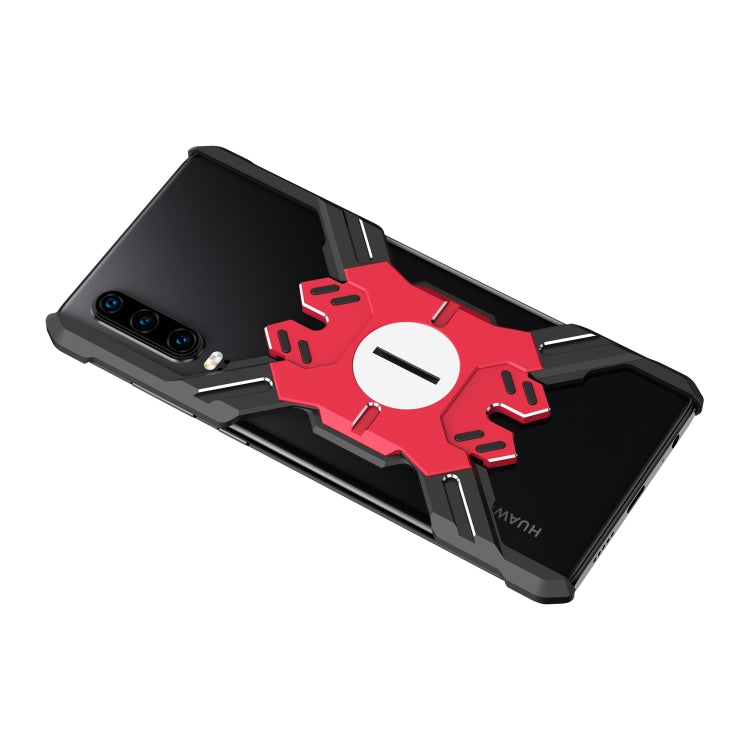 For Huawei P30 Hero Series Anti-fall Wear-resistant Metal Protective Case with Bracket