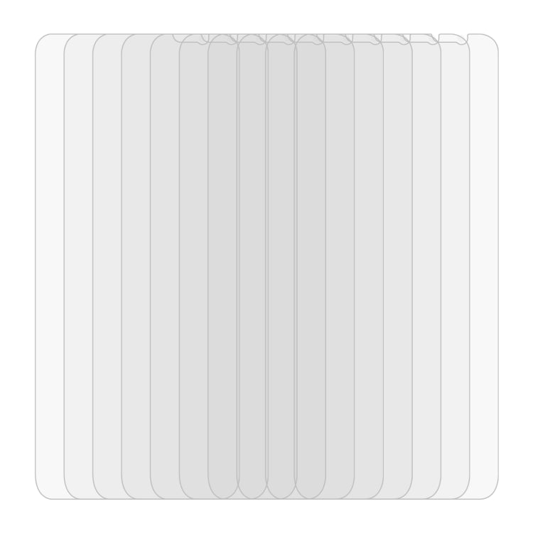 For ZTE nubia Red Magic 6s / 6s Pro 10 PCS 0.26mm 9H 2.5D Tempered Glass Film