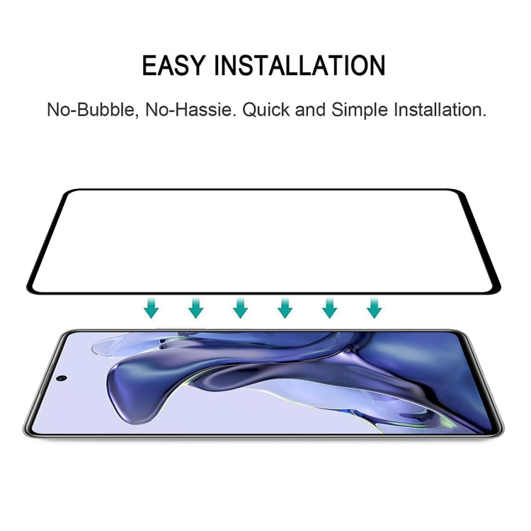 For Xiaomi Mi 11T / 11T Pro 25 PCS Full Glue Full Screen Tempered Glass Film