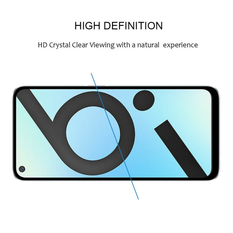 For OPPO Realme 6i India 25 PCS Full Glue Full Screen Tempered Glass Film