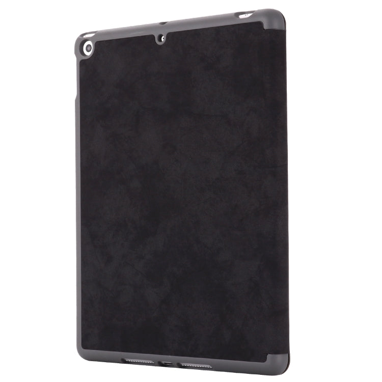 For iPad 10.2 2021 / 2020 / 2019 GEBEI Cloth Texture Horizontal Flip Protective Case with Holder