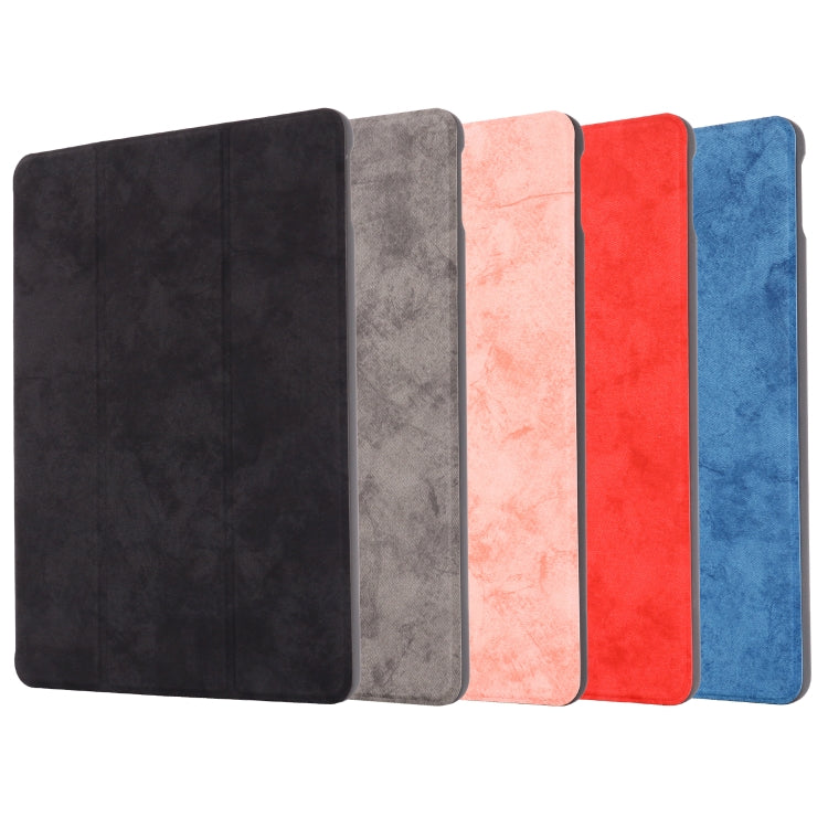 For iPad 10.2 2021 / 2020 / 2019 GEBEI Cloth Texture Horizontal Flip Protective Case with Holder