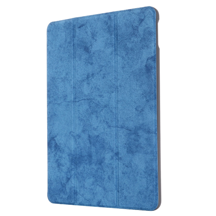 For iPad 10.2 2021 / 2020 / 2019 GEBEI Cloth Texture Horizontal Flip Protective Case with Holder