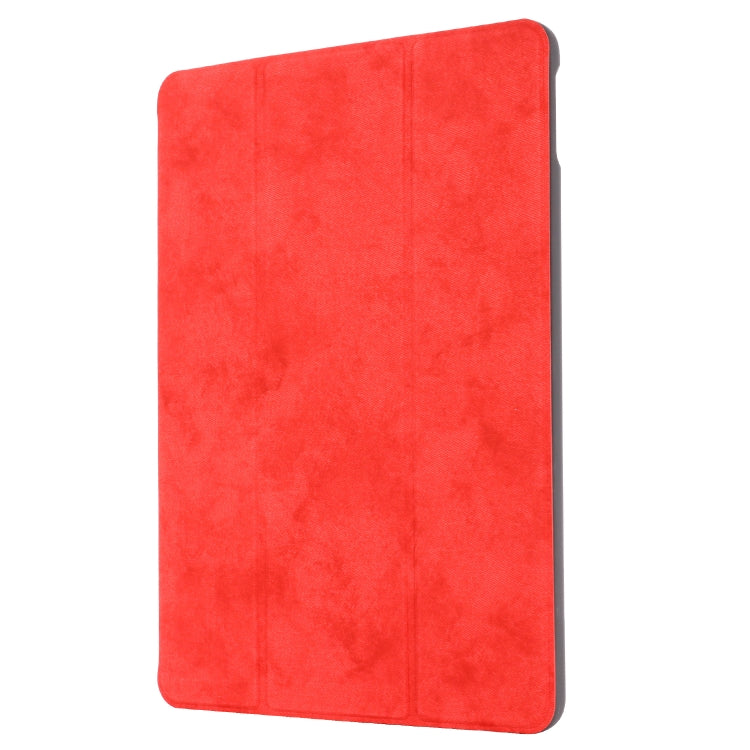 For iPad 10.2 2021 / 2020 / 2019 GEBEI Cloth Texture Horizontal Flip Protective Case with Holder