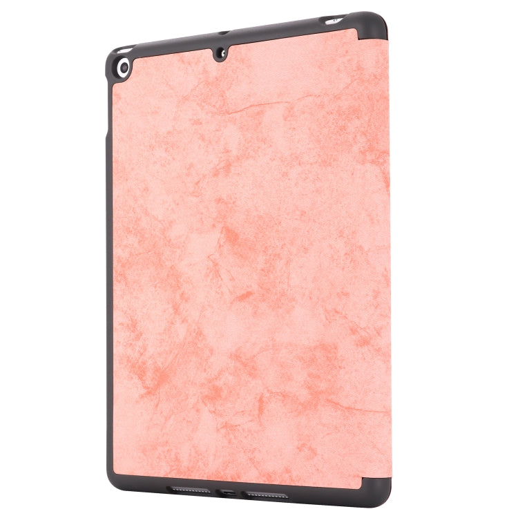 For iPad 10.2 2021 / 2020 / 2019 GEBEI Cloth Texture Horizontal Flip Protective Case with Holder