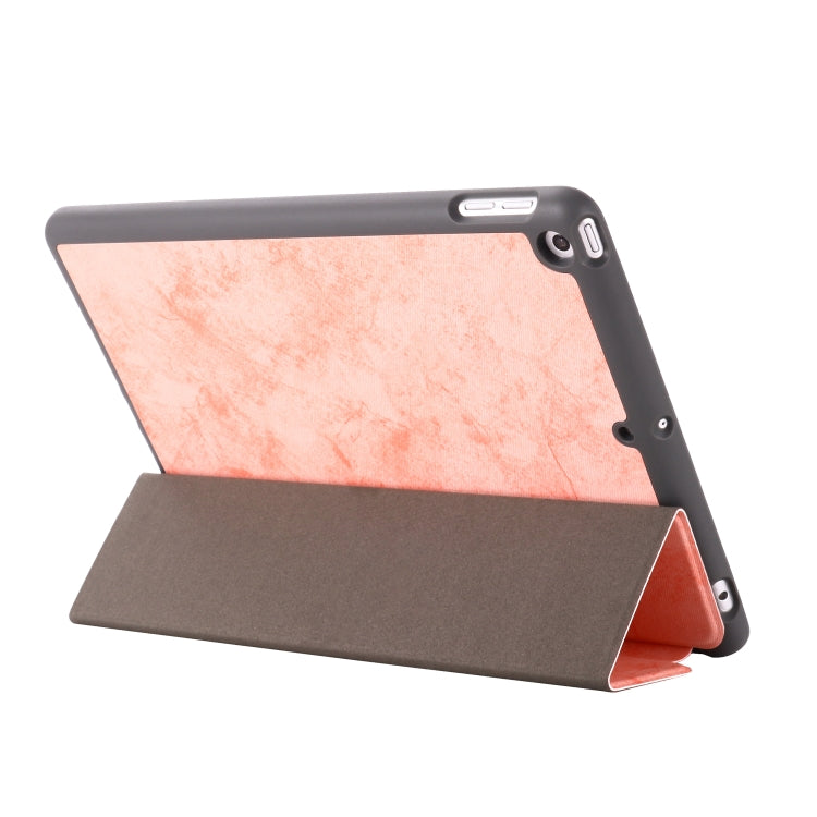 For iPad 10.2 2021 / 2020 / 2019 GEBEI Cloth Texture Horizontal Flip Protective Case with Holder
