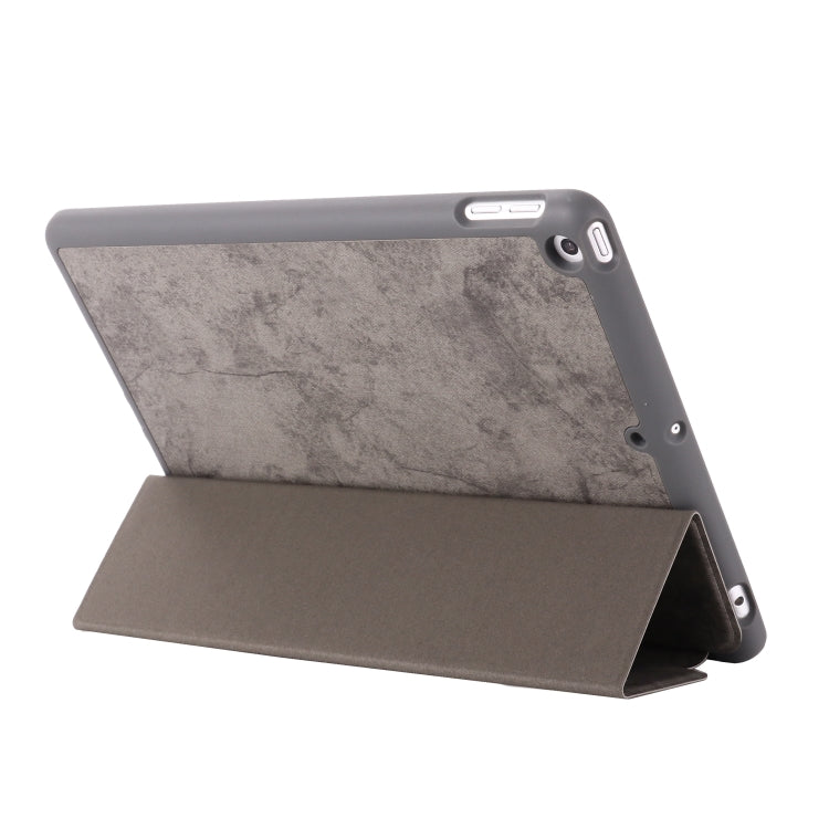 For iPad 10.2 2021 / 2020 / 2019 GEBEI Cloth Texture Horizontal Flip Protective Case with Holder