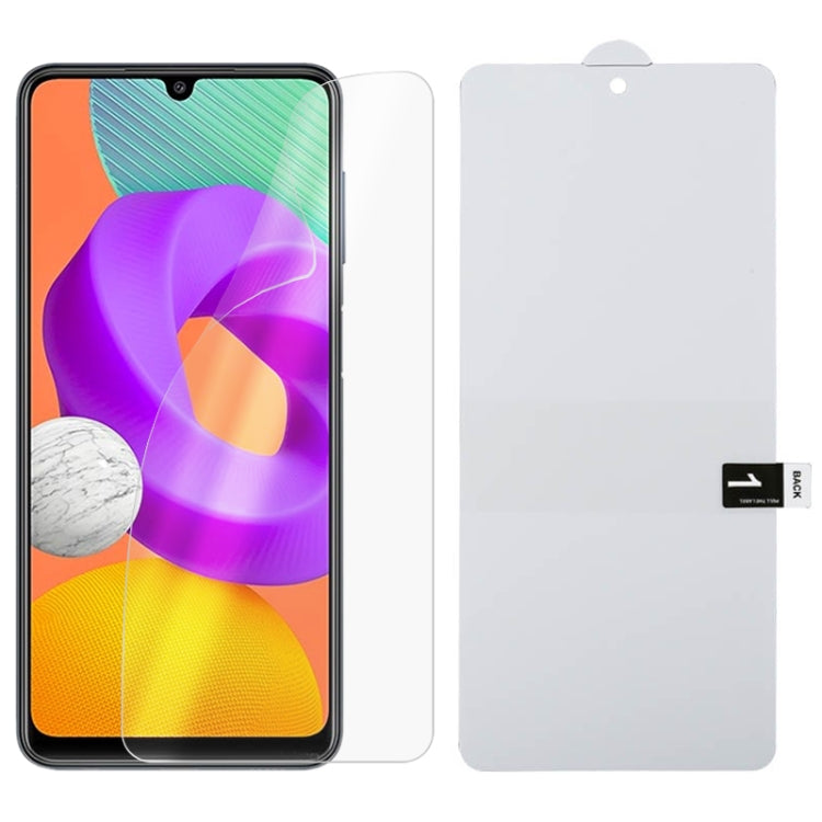 For Samsung Galaxy M22 Full Screen Protector Explosion-proof Hydrogel Film