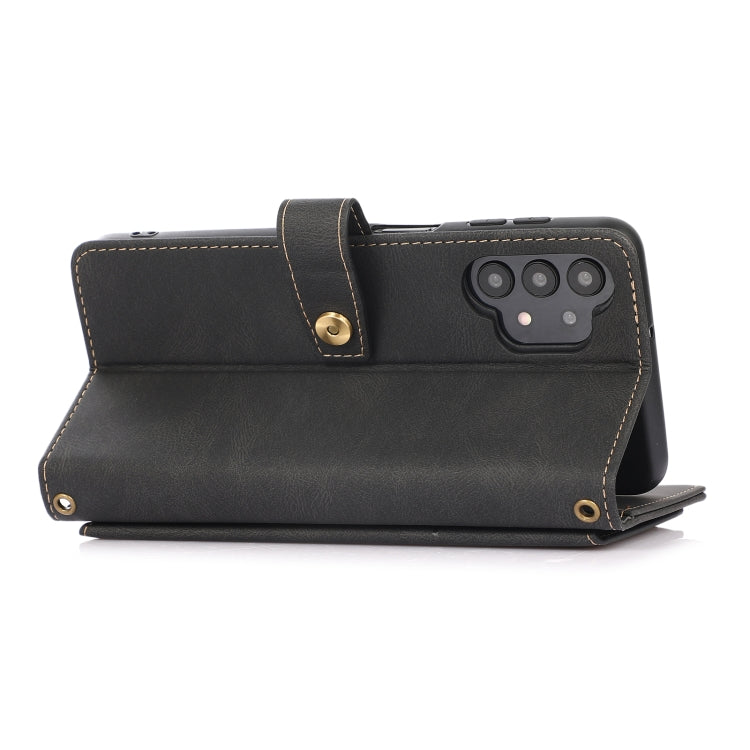 For Samsung Galaxy A32 5G PU + TPU Horizontal Flip Leather Case with Holder & Card Slot & Wallet & Lanyard