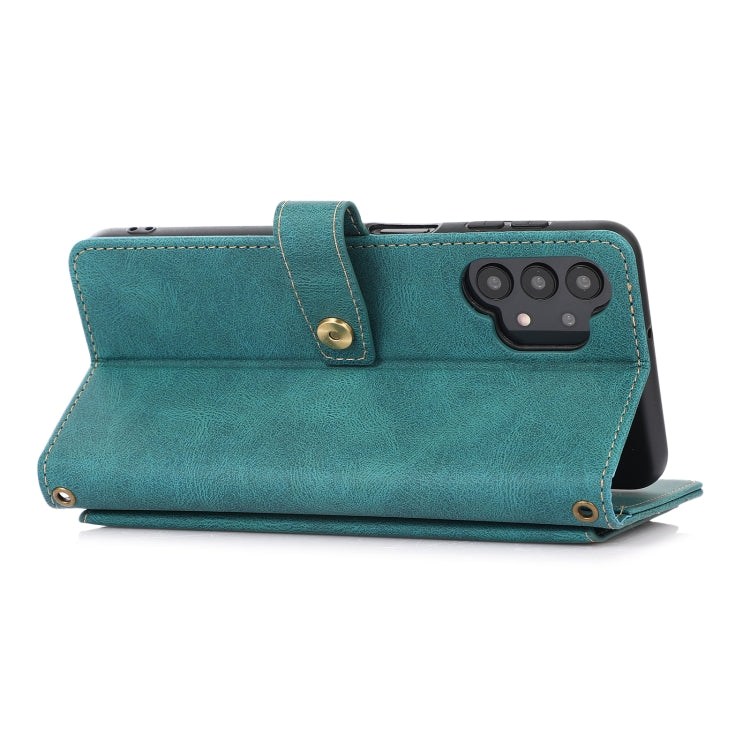 For Samsung Galaxy A32 5G PU + TPU Horizontal Flip Leather Case with Holder & Card Slot & Wallet & Lanyard