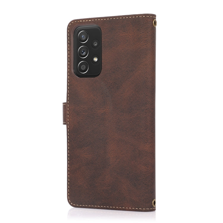 For Samsung Galaxy A52 5G / 4G PU + TPU Horizontal Flip Leather Case with Holder & Card Slot & Wallet & Lanyard