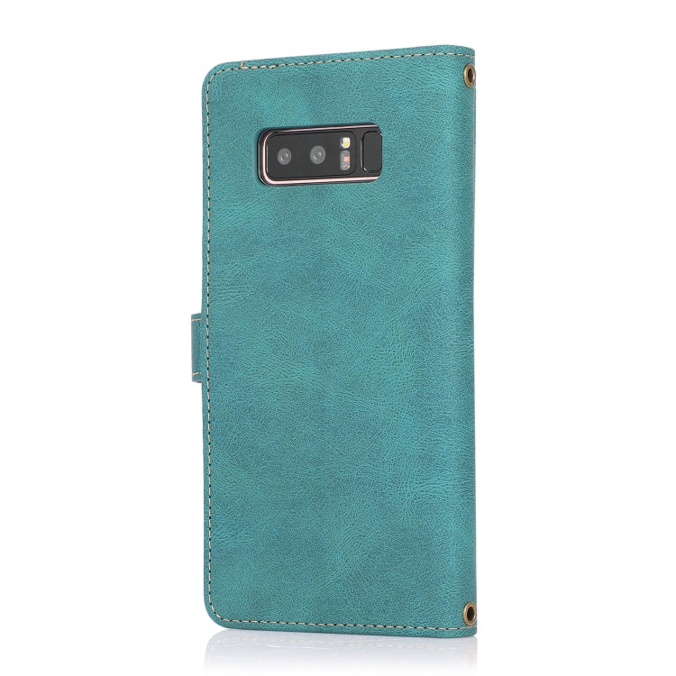 For Samsung Galaxy Note8 PU + TPU Horizontal Flip Leather Case with Holder & Card Slot & Wallet & Lanyard