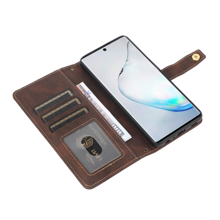 For Samsung Galaxy Note 10 Pro PU + TPU Horizontal Flip Leather Case with Holder & Card Slot & Wallet & Lanyard