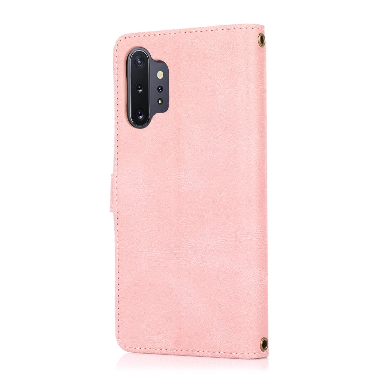 For Samsung Galaxy Note 10 Pro PU + TPU Horizontal Flip Leather Case with Holder & Card Slot & Wallet & Lanyard