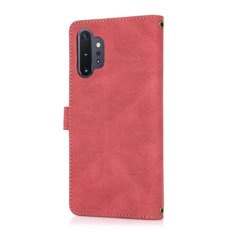 For Samsung Galaxy Note 10 Pro PU + TPU Horizontal Flip Leather Case with Holder & Card Slot & Wallet & Lanyard