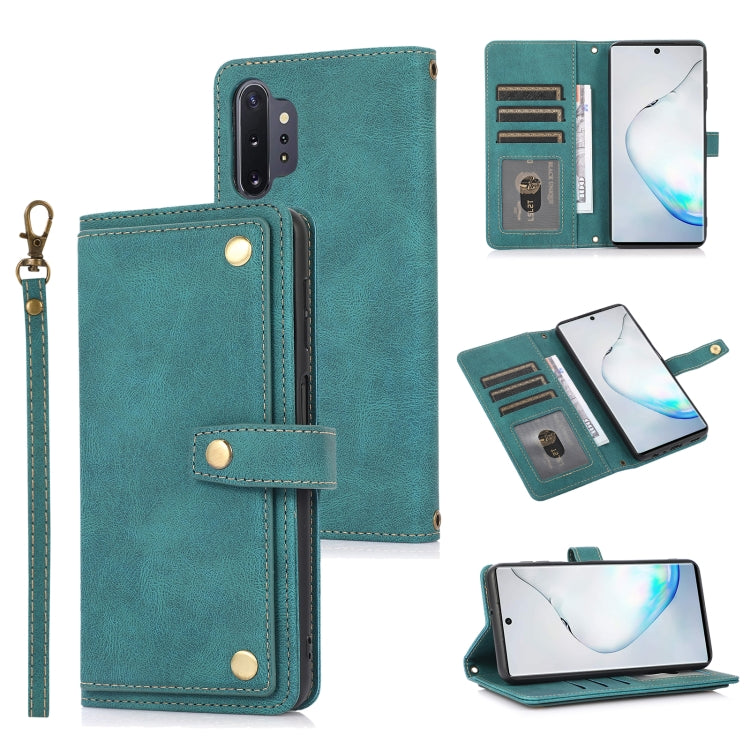 For Samsung Galaxy Note 10 Pro PU + TPU Horizontal Flip Leather Case with Holder & Card Slot & Wallet & Lanyard