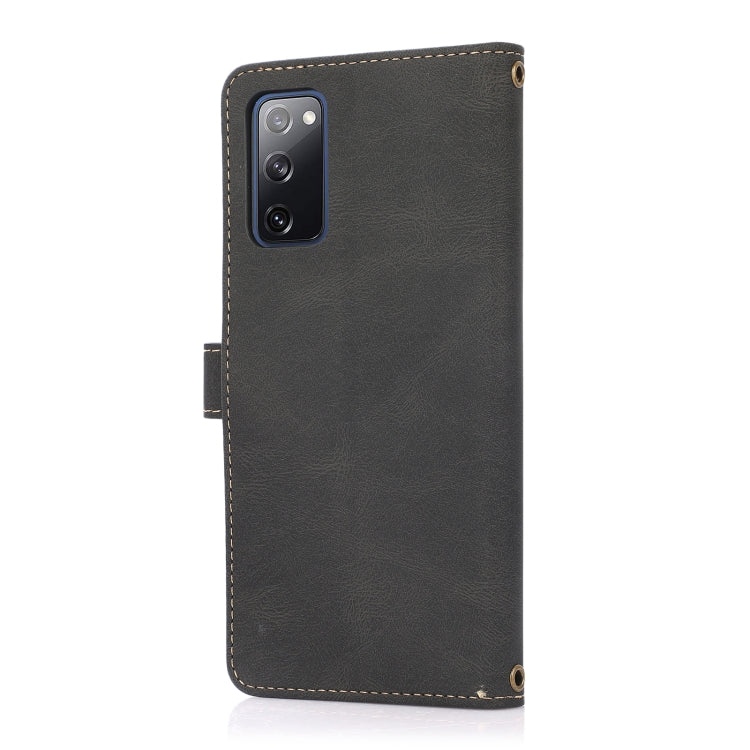 For Samsung Galaxy S20 FE PU + TPU Horizontal Flip Leather Case with Holder & Card Slot & Wallet & Lanyard