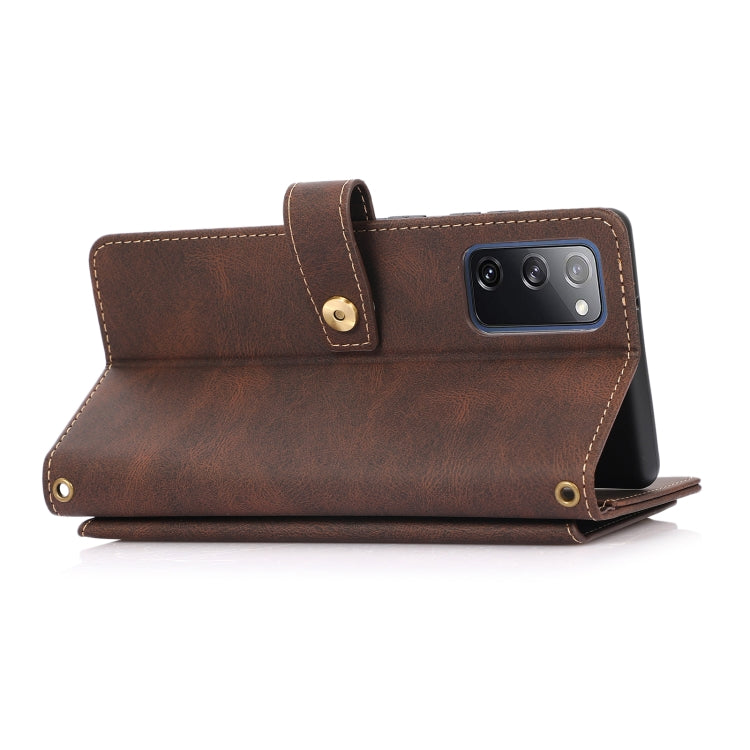 For Samsung Galaxy S20 FE PU + TPU Horizontal Flip Leather Case with Holder & Card Slot & Wallet & Lanyard