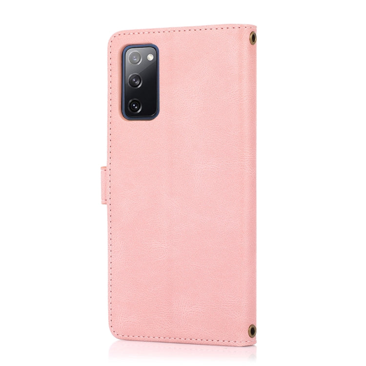 For Samsung Galaxy S20 FE PU + TPU Horizontal Flip Leather Case with Holder & Card Slot & Wallet & Lanyard