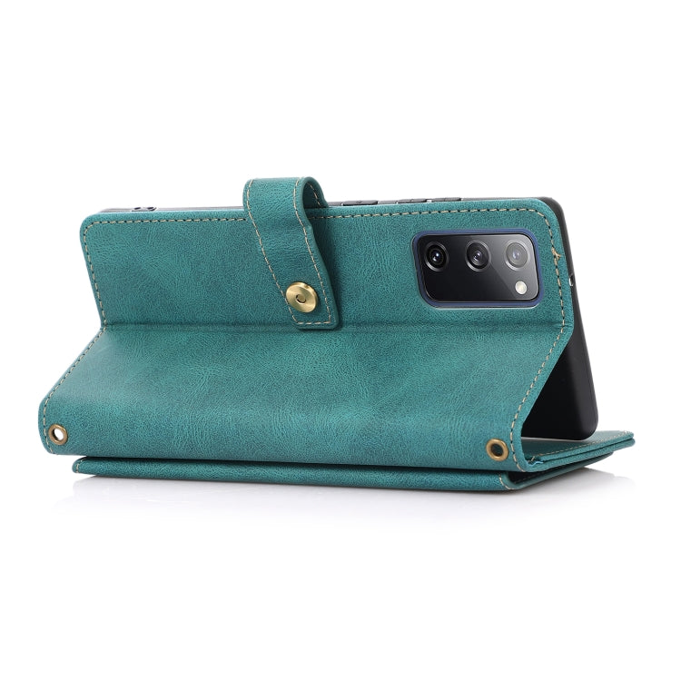 For Samsung Galaxy S20 FE PU + TPU Horizontal Flip Leather Case with Holder & Card Slot & Wallet & Lanyard