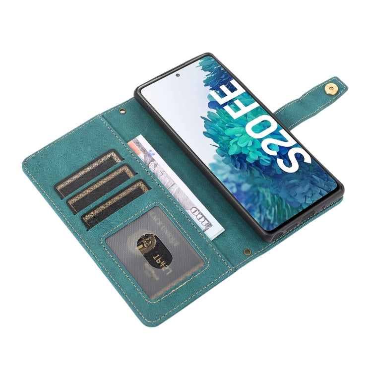 For Samsung Galaxy S20 FE PU + TPU Horizontal Flip Leather Case with Holder & Card Slot & Wallet & Lanyard