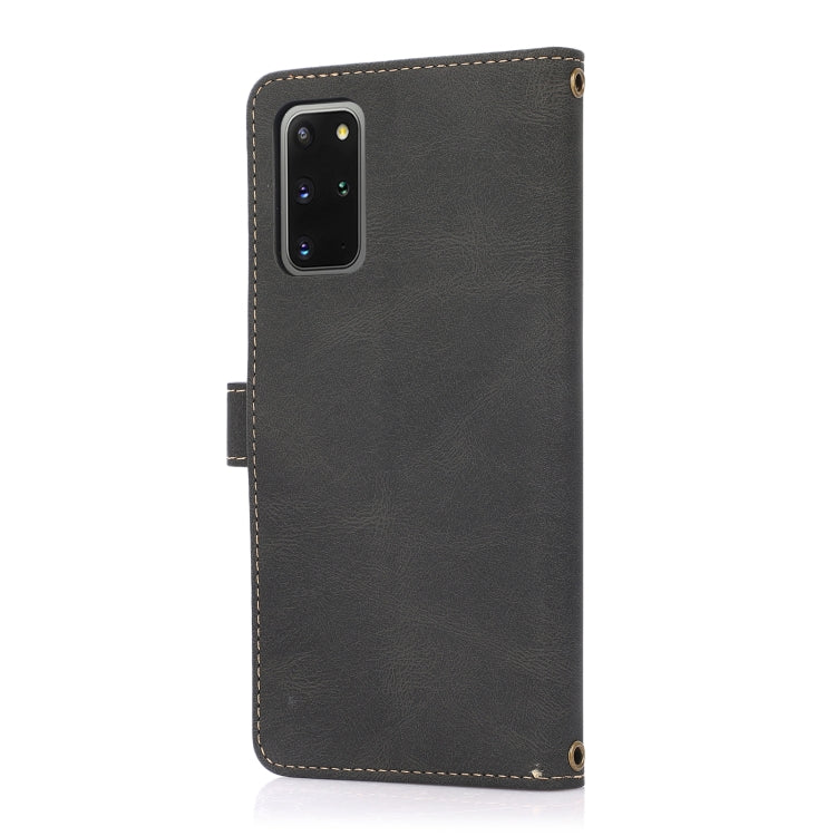 For Samsung Galaxy S20+ PU + TPU Horizontal Flip Leather Case with Holder & Card Slot & Wallet & Lanyard